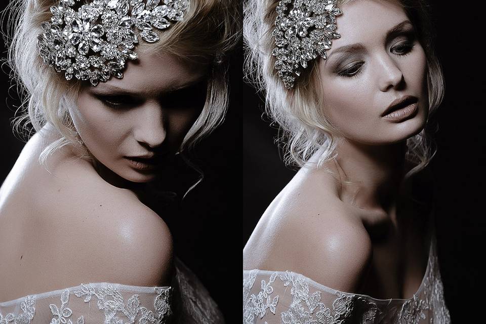 Bridal headdress designer