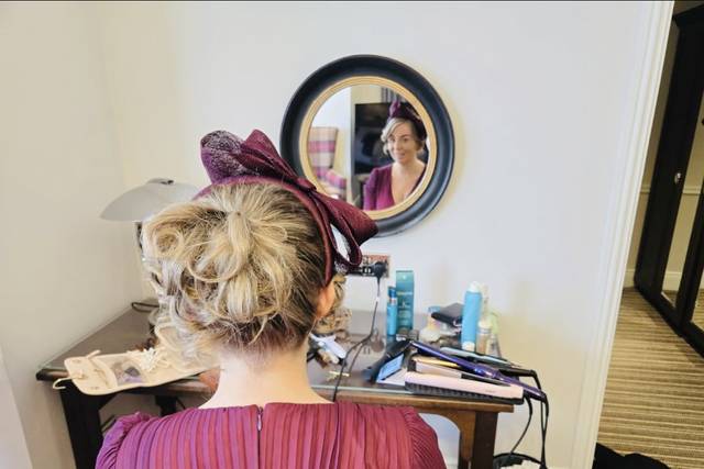 Short hair curls