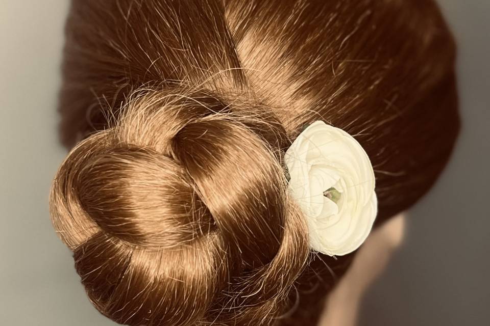 Sophisticated Low bun