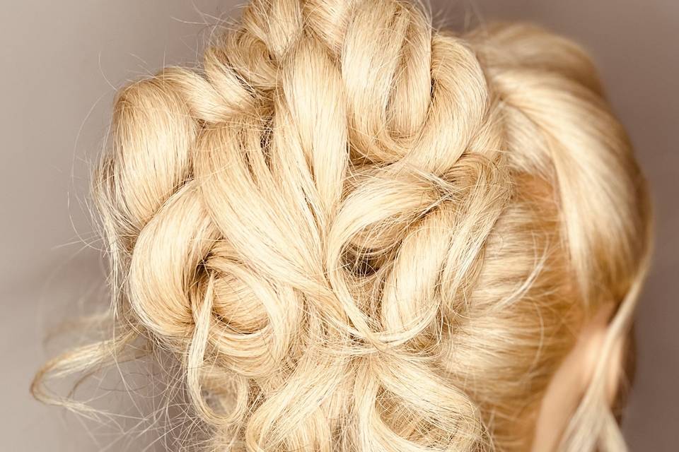 Messy updo