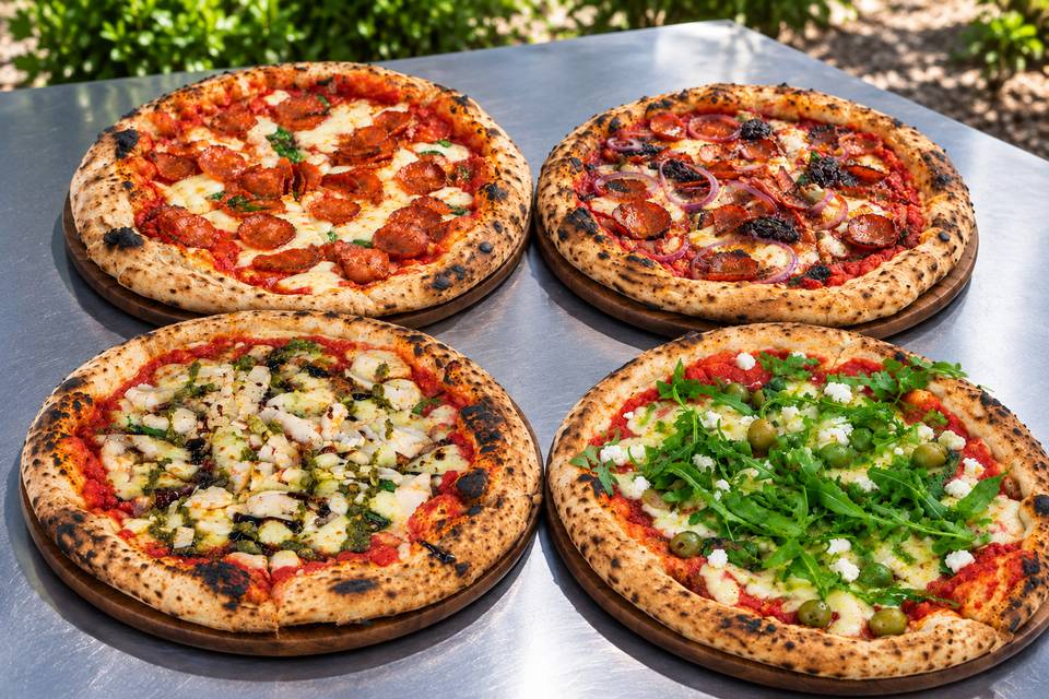 Selection of Pizzas
