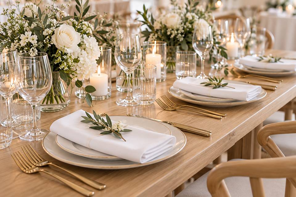 White Napkins