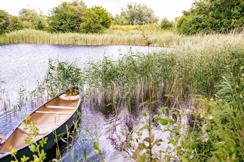 Wild swimming pond