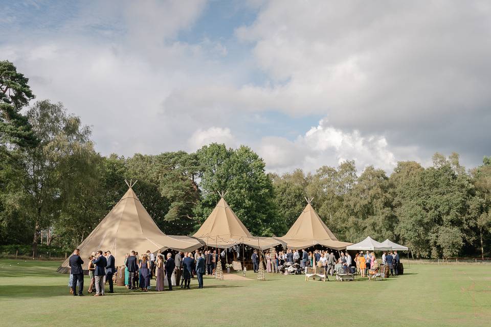 Tipi wedding