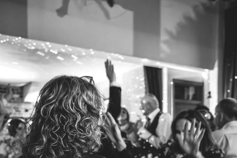 Hands in the air