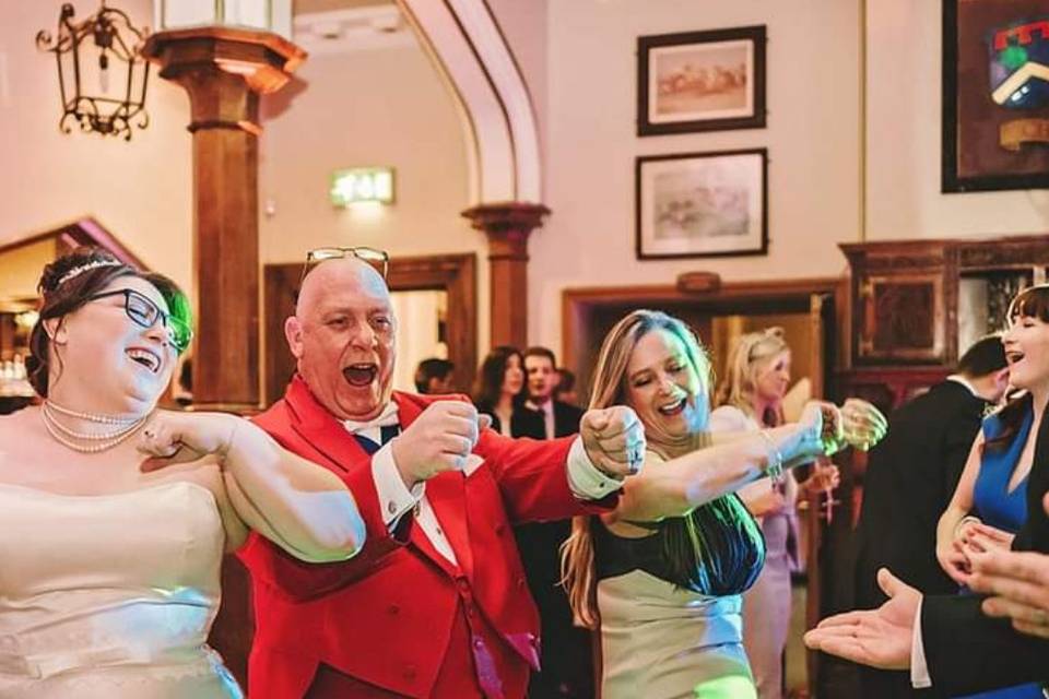 A Happy Bride and Happy Guests