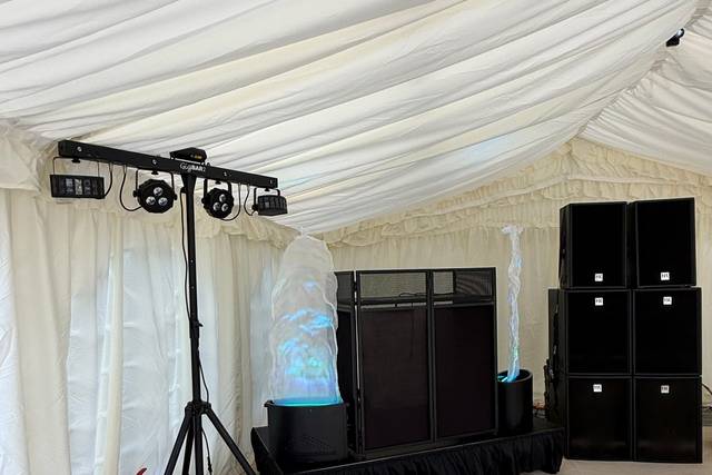 Large Sound System Set Up