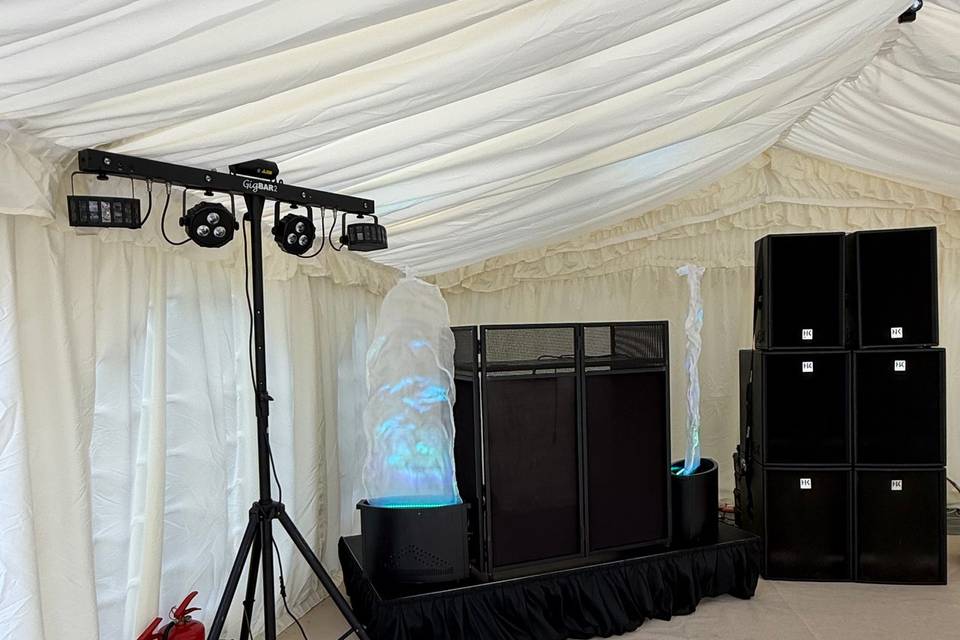 Large Sound System Set Up