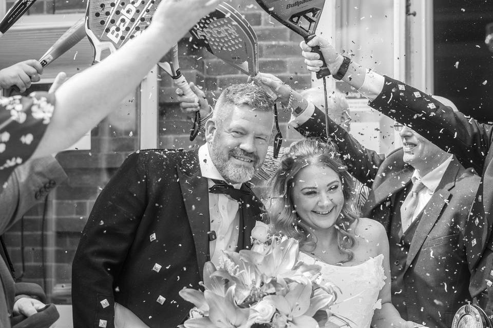 Confetti photos