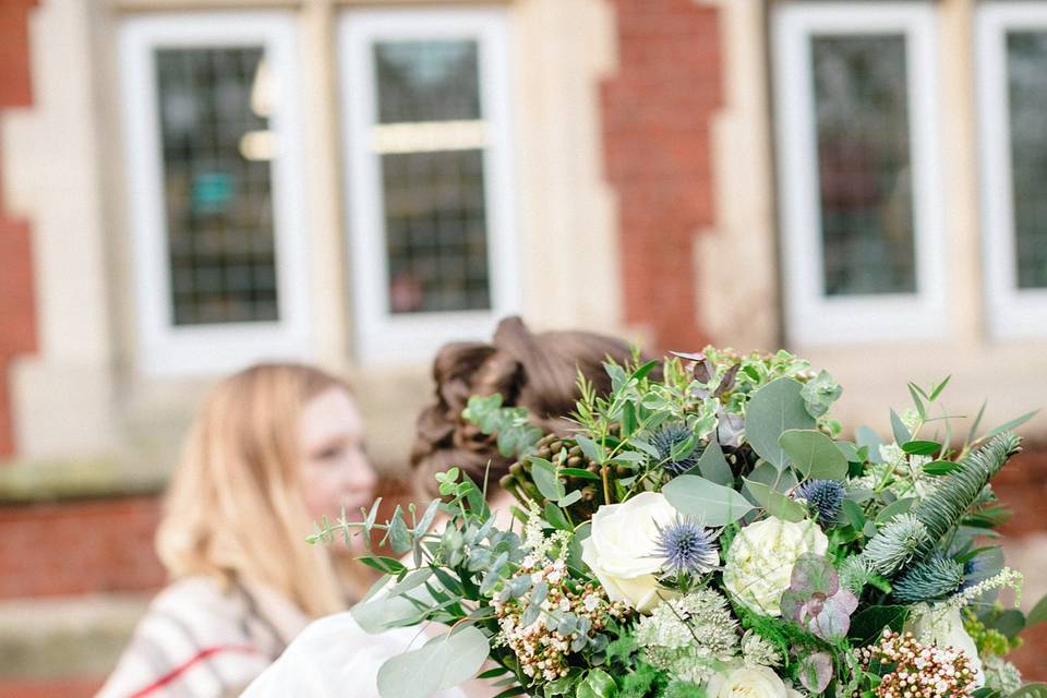 Cotswold winter bouquet