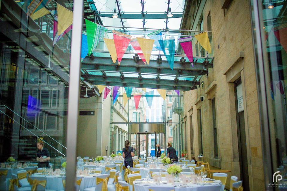 The Atrium, Summer wedding