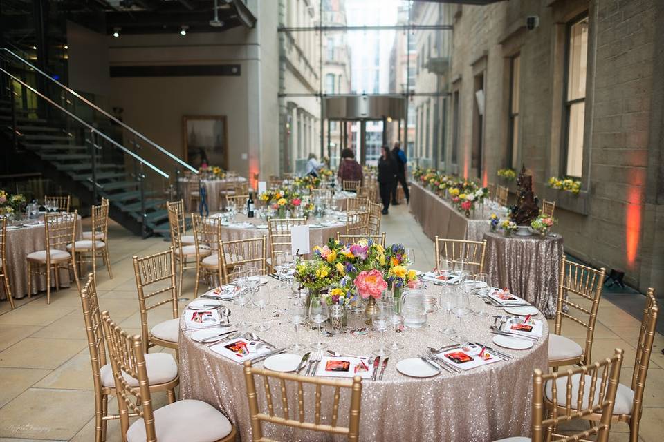 The Atrium, Spring wedding