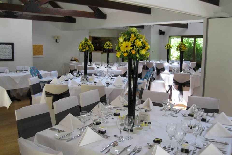 Wedding Breakfast in The Millstream Restaurant