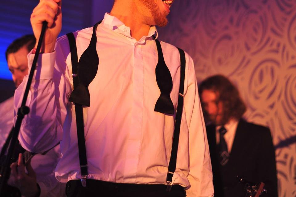 UTC Vocalist laughing