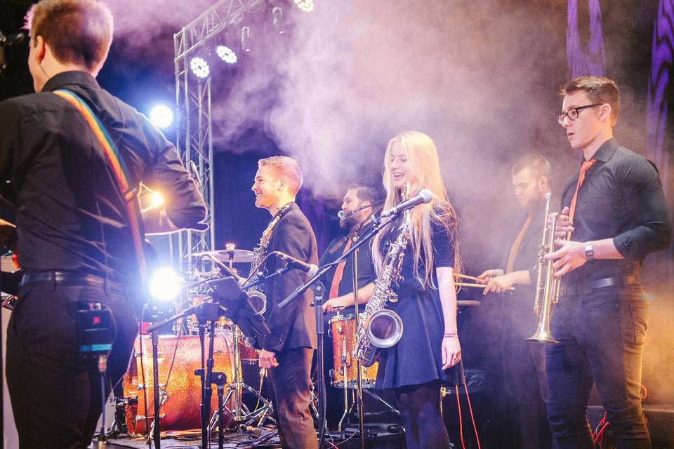 3-piece horn section