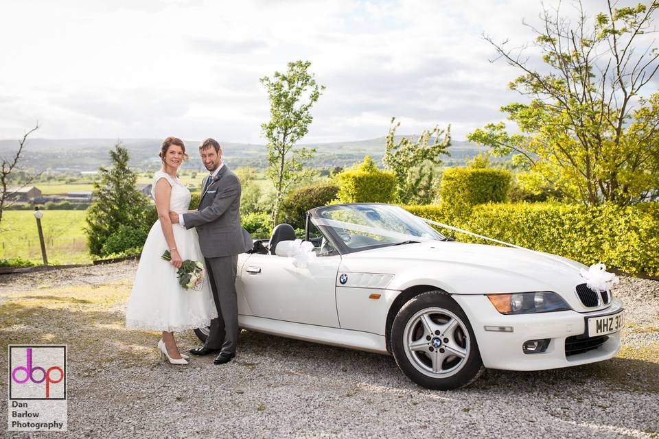 BMW Z3 for the groom & best ma