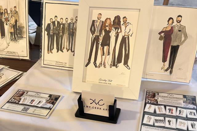 Wedding Showcase display