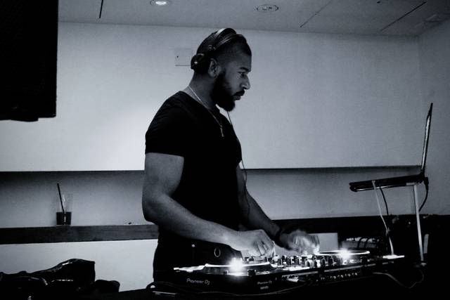 DJ in venue