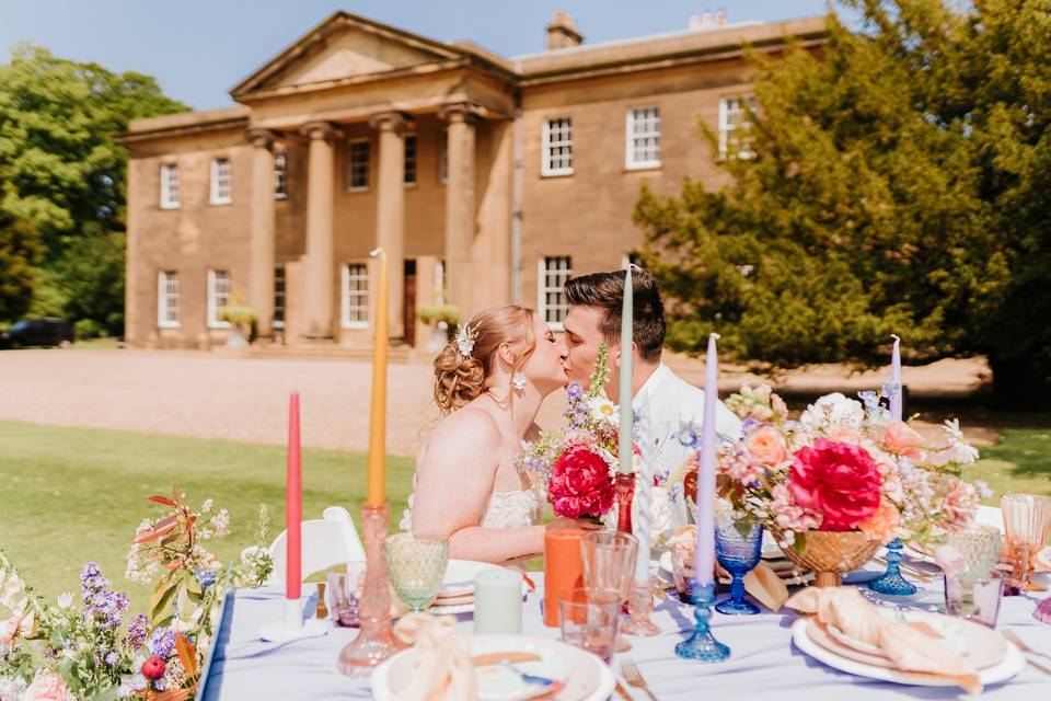 Outdoor Ceremony at Rise Hall