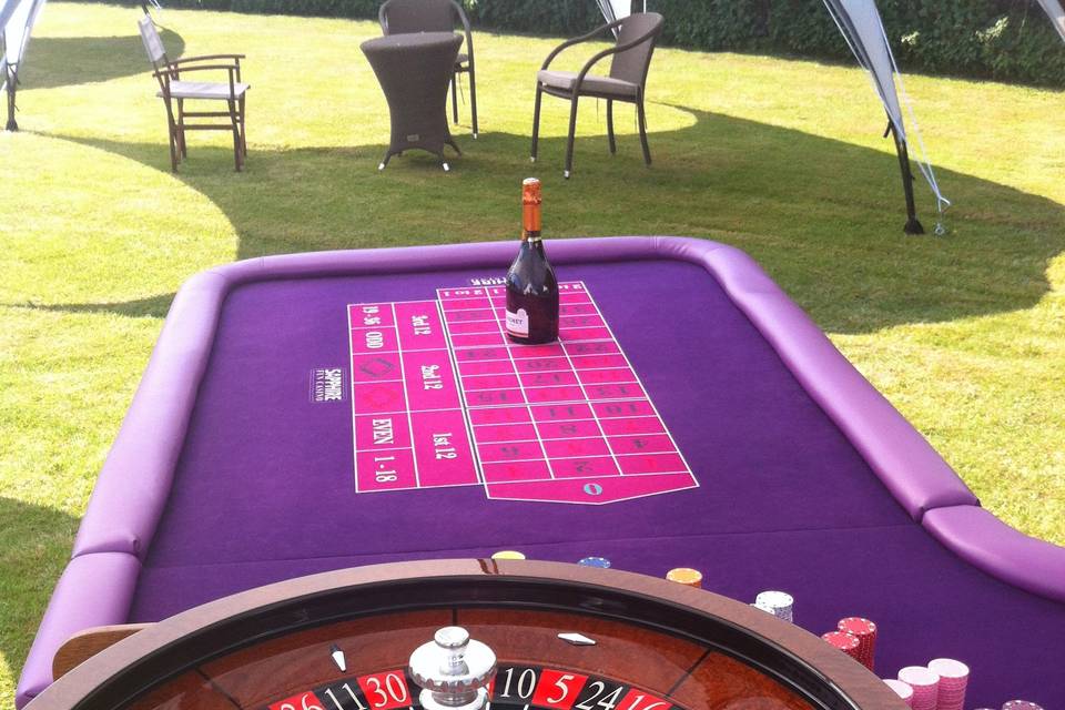 Garden party, roulette