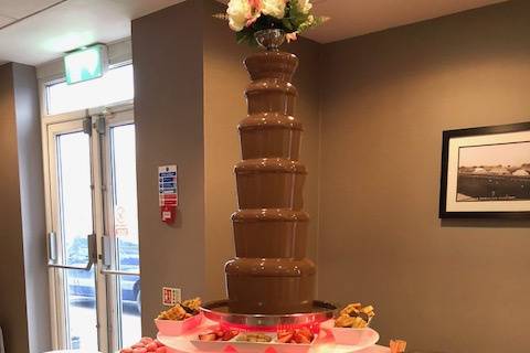 6 tier chocolate fountain