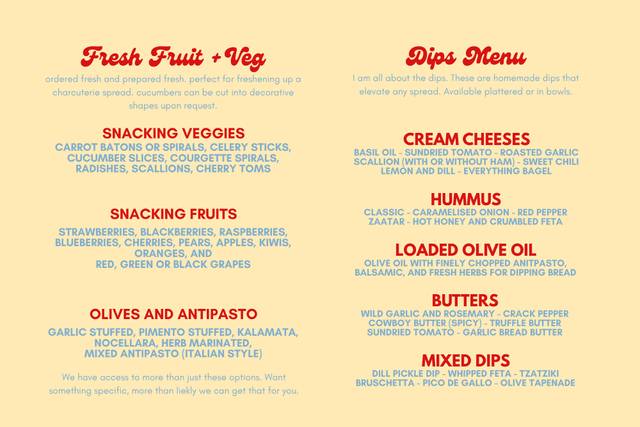 Extended Menu Items