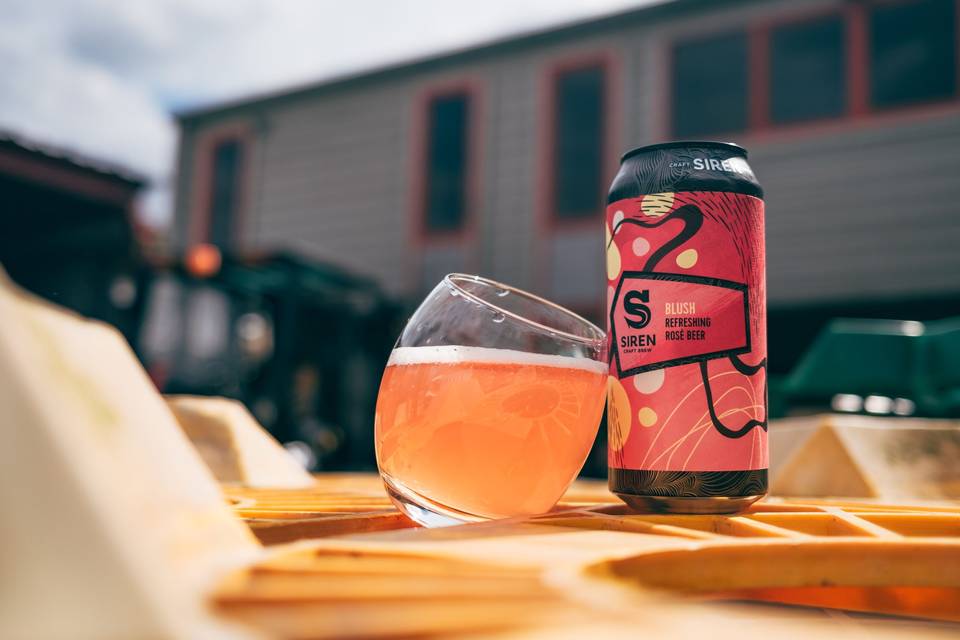 Blush, a refreshing rosé beer