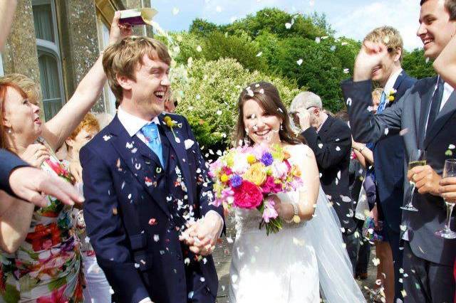 Confetti on the Terrace