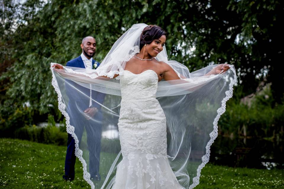 Showing off the veil