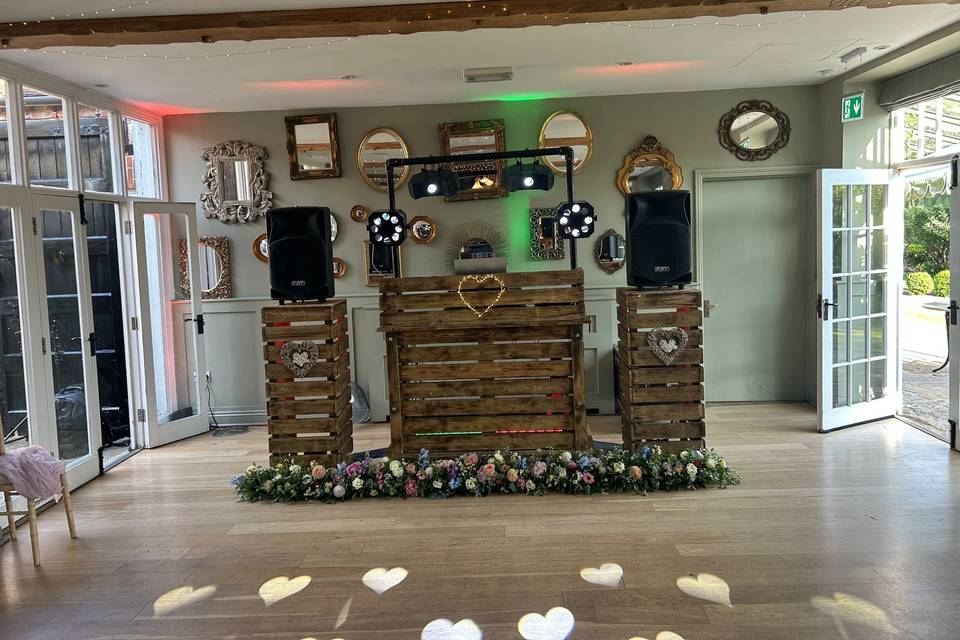 Rustic at secret garden