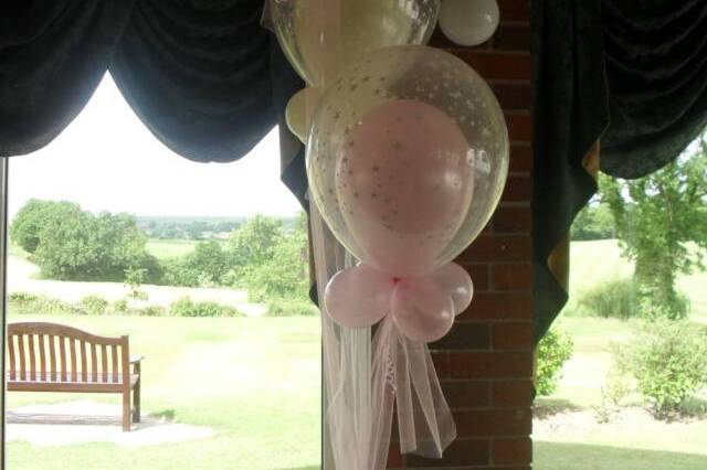Helium Wedding Balloons