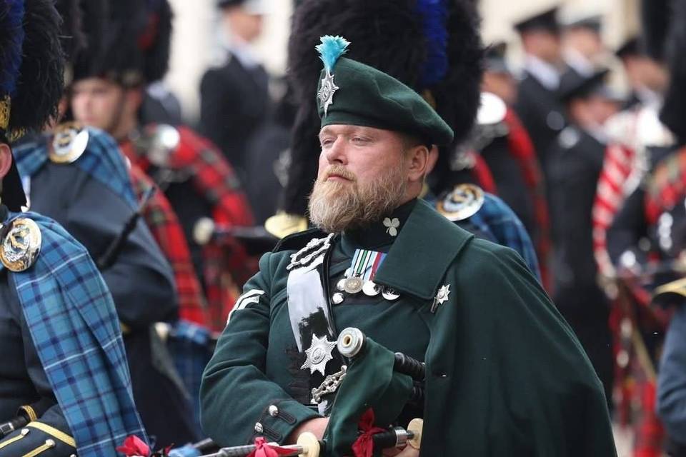 On parade!