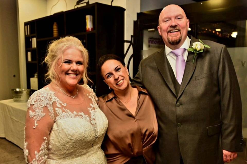 Dan and Kim just married