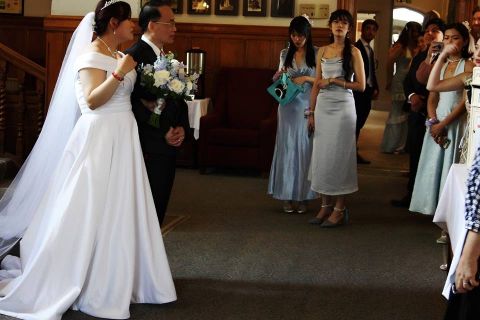 Father and Bride