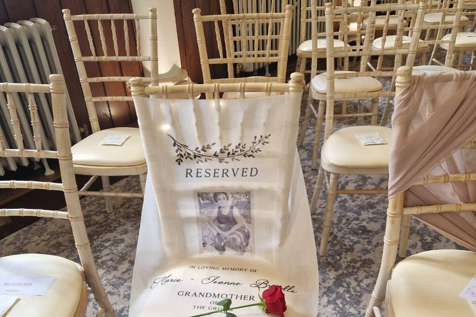 A set for a missed loved one