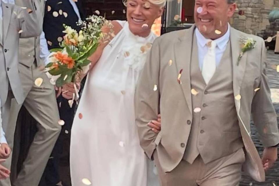 Just married