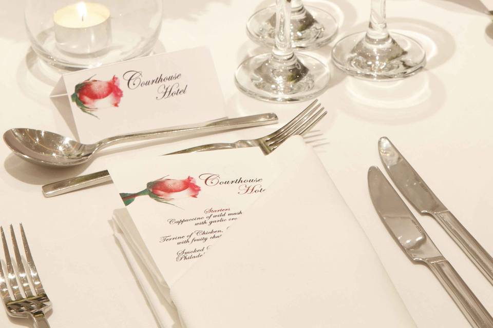Table setup