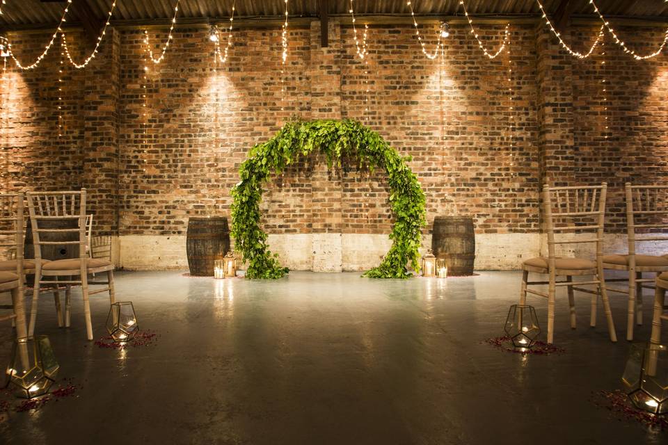 Ceremony room layout