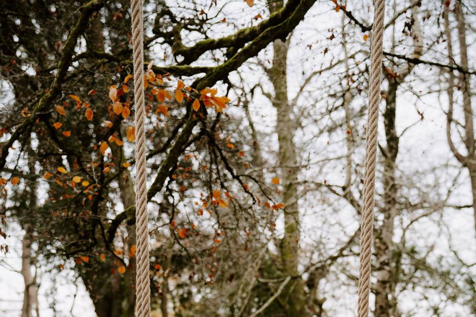 Fairy hill swing