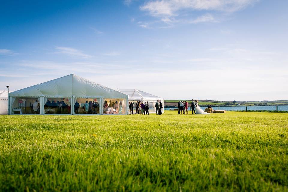 Wedding with a view!