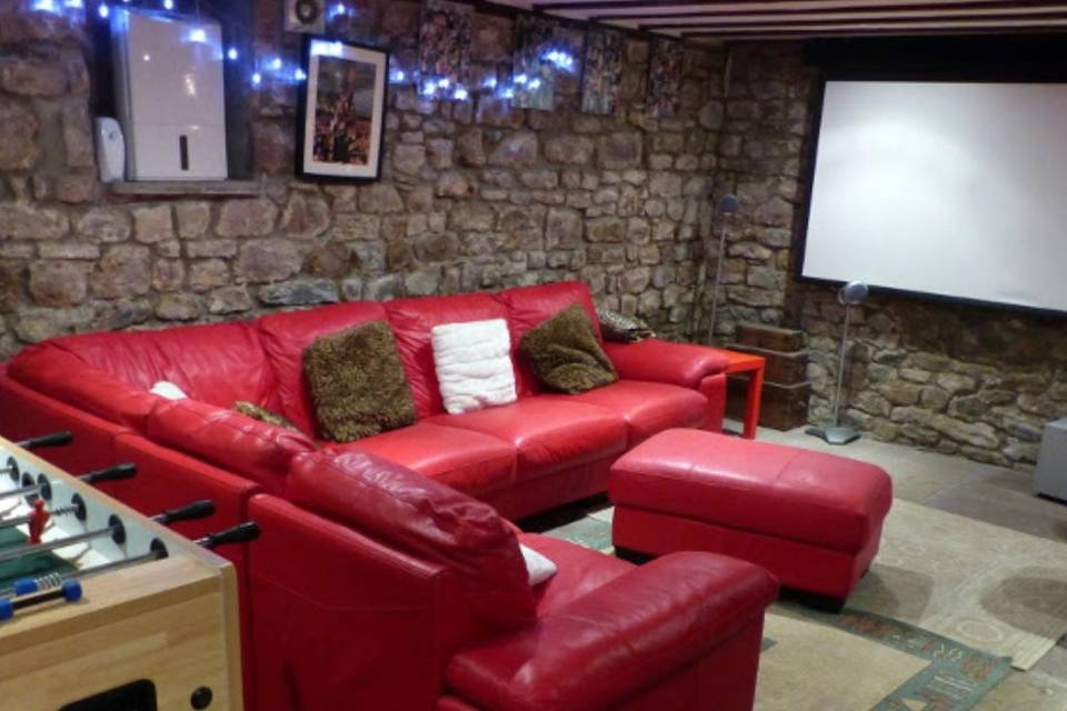 Cinema & Games rooms