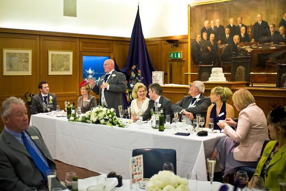 Top table