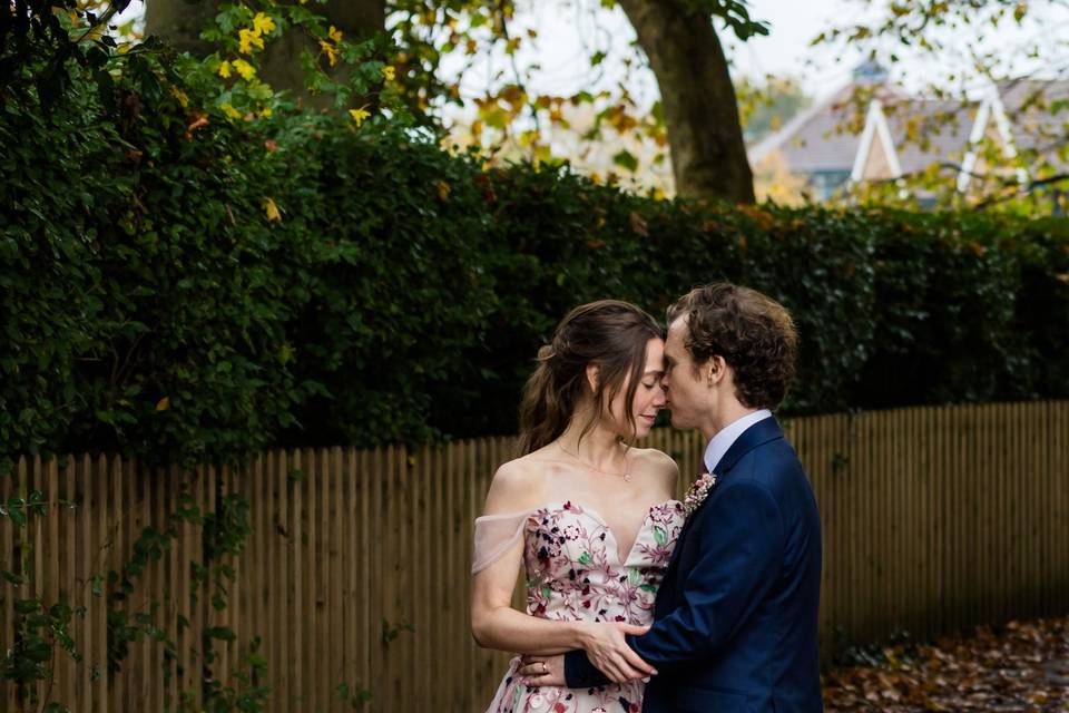 Bride and groom