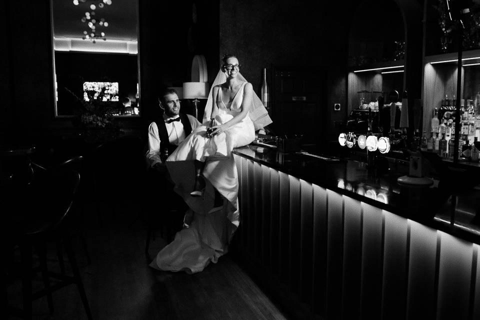 Black and White Wedding Video