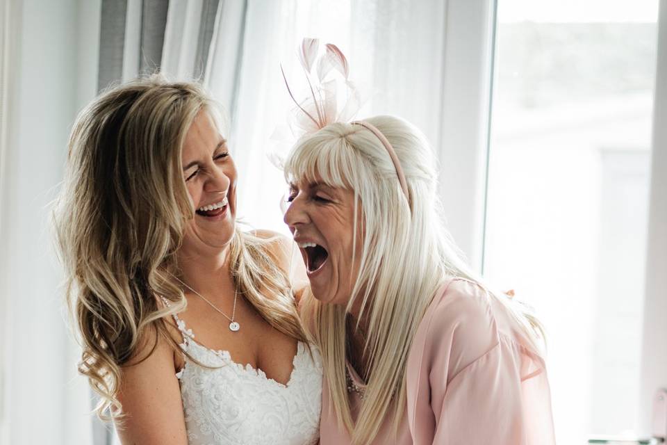 Bride and Aunt