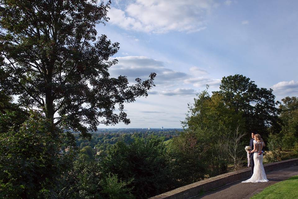 Views from Pembroke Lodge Grounds