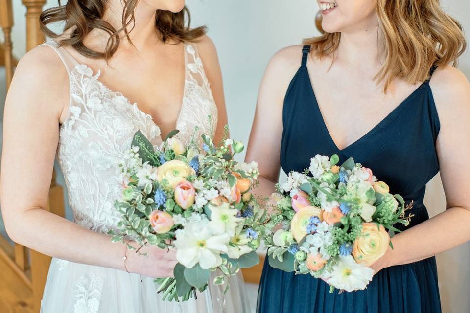 Bride and her Maid of Honour