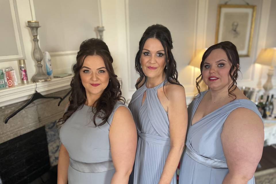 Bridesmaids glam