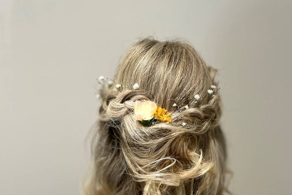 Boho hairstyle