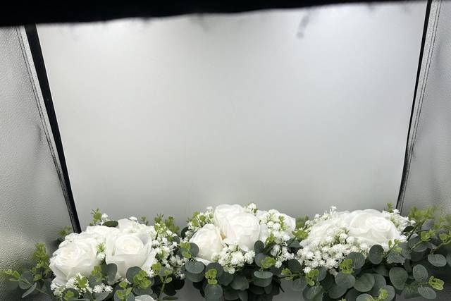 White florals package